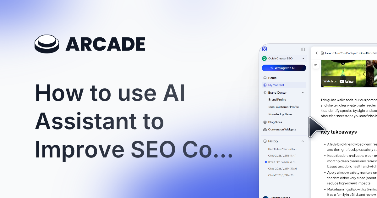How to use AI Assistant to Improve SEO Content Quality