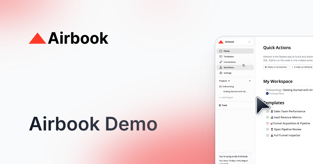 Data Notebook for GTM Analytics