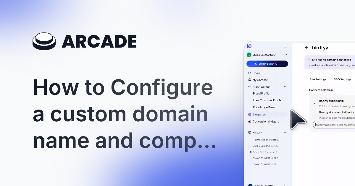 How to Configure a custom domain name and complete DNS verification