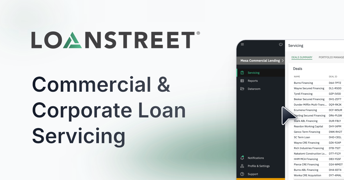 Corporate Loan Servicing - Introduction
